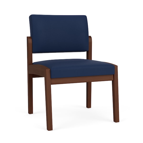Lesro Lenox Armless Guest Chair, 22.5 in W 26 in L 31.5 in H LW1102 - main